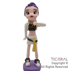 ADORNO GUERRARA K POP RUMY PORCELANA FRIA x 1